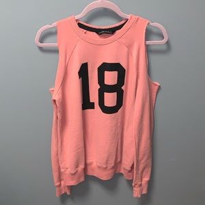 Abercrombie & Fitch Crewneck w/ Cut-Out Shoulders
